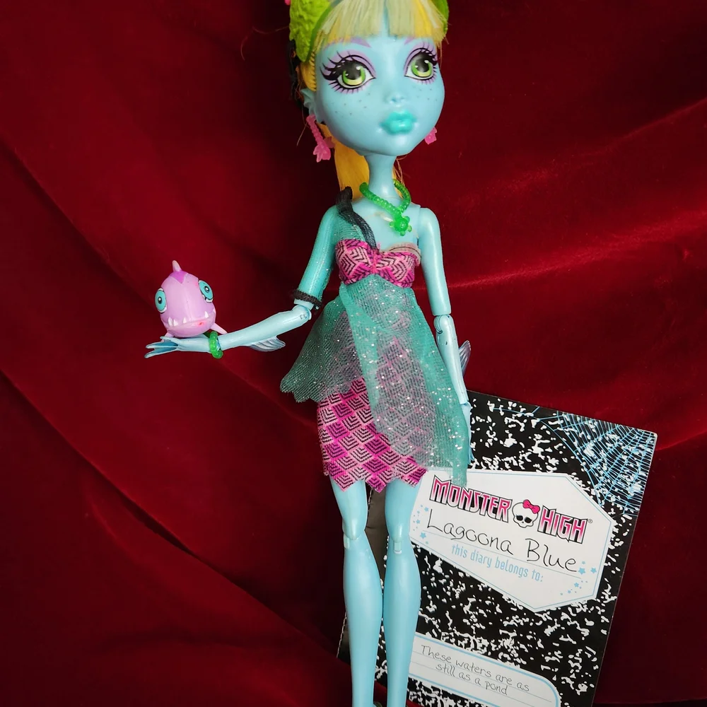 Monster High Lagoona Blue 13 Wishes Doll (2013) Out Of Box - Picture 1 of 8